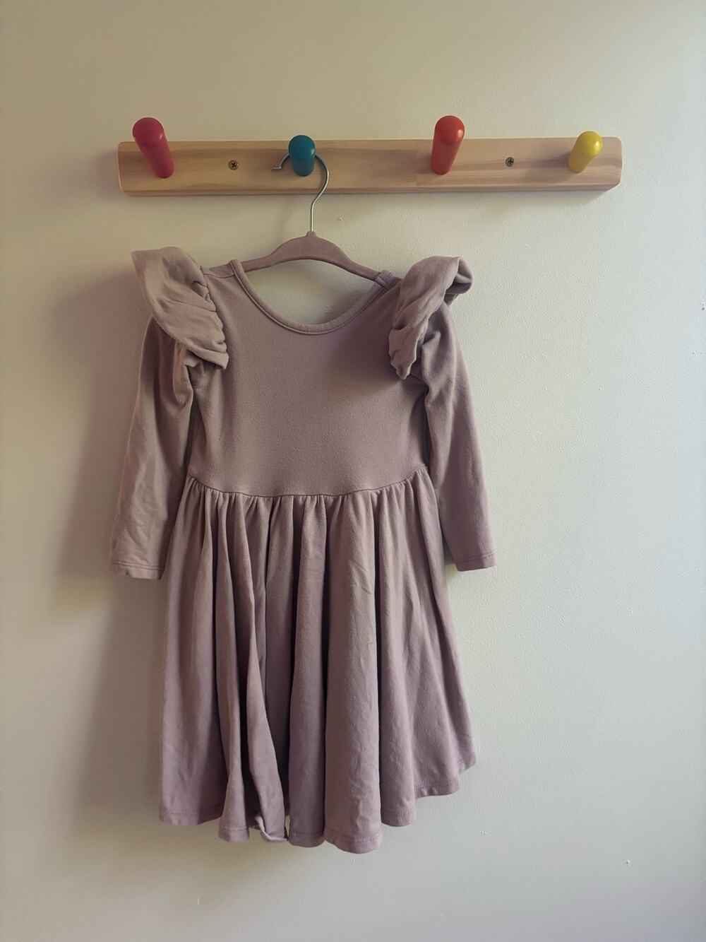 The Whimsical Fox Lilac Dress 2T